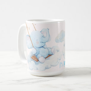 Mug Les éléphants jumeaux pour bébés doublent la joie