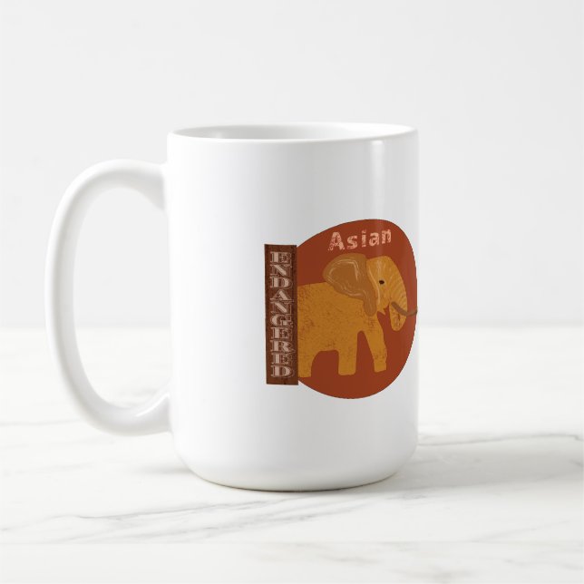 Mug Les éléphants ont besoin de notre aide (Gauche)