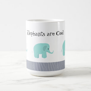 Mug Les éléphants sont Cool