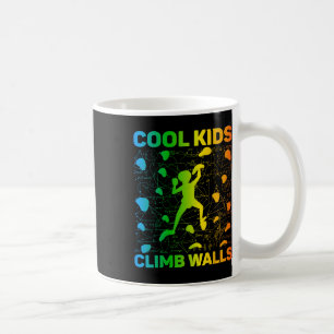 Mug Les enfants cool escaladent les murs Sport extrême