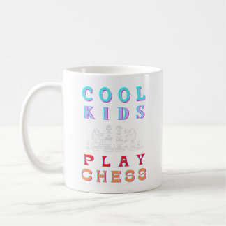 Mug LES ENFANTS cool JOUENT AUX ÉCHECS 