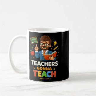 Mug Les enseignants vont enseigner