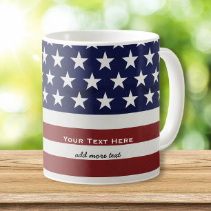 Mug Les Etats-Unis drapeau américain coutume