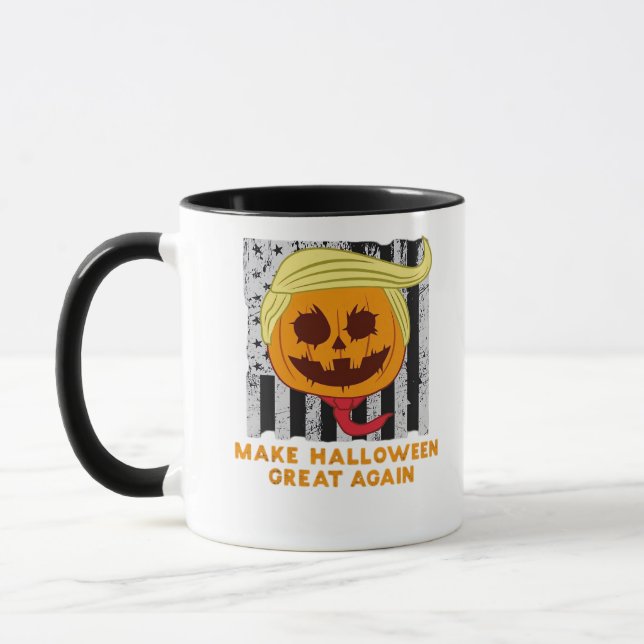 Mug Les Etats-Unis rendent l'Halloween super encore dr (Gauche)