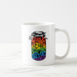 Mug Les étiquettes sont pour la chemise d'égalité d