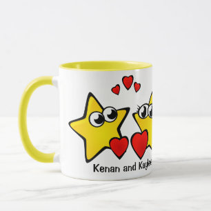 Mug les étoiles 11oz faites sur commande ajoutent la