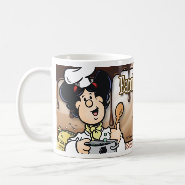 Mug Les familles sont comme le fondant (Gauche)