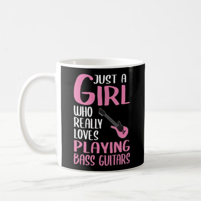 Mug Les Femmes Dons Juste Une Fille Qui Aime Vraiment  (Gauche)