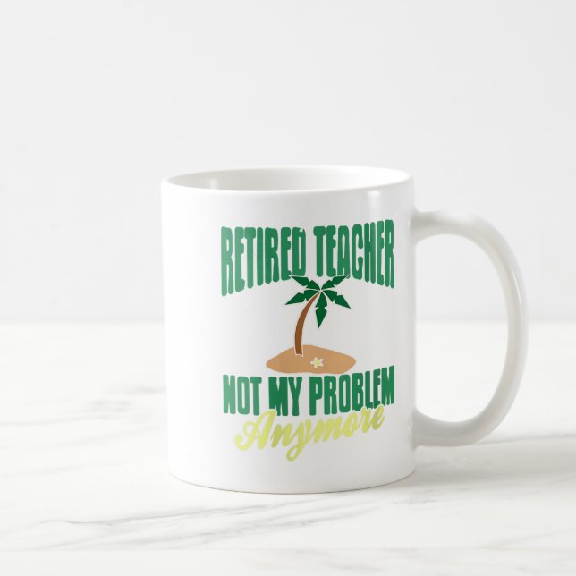 Mug Les Femmes Enseignantes Retraitées Ne Plus Mon Pro (Droite)