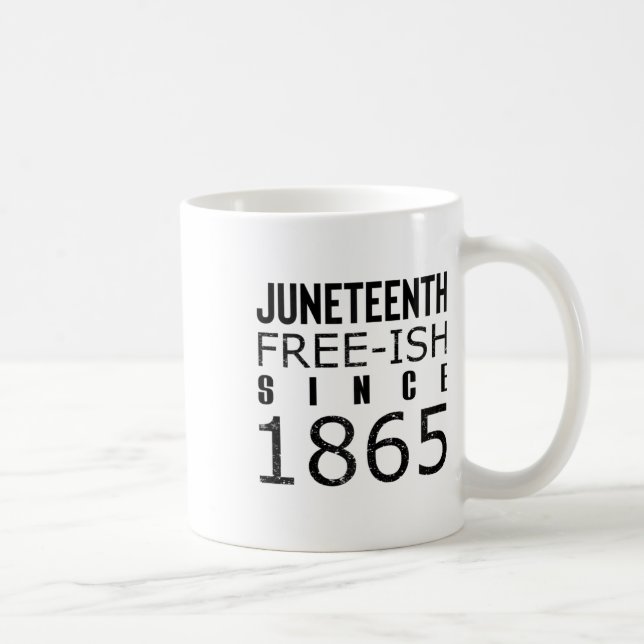Mug Les femmes gèlent Juneteeth depuis 1865 Histoire d (Droite)