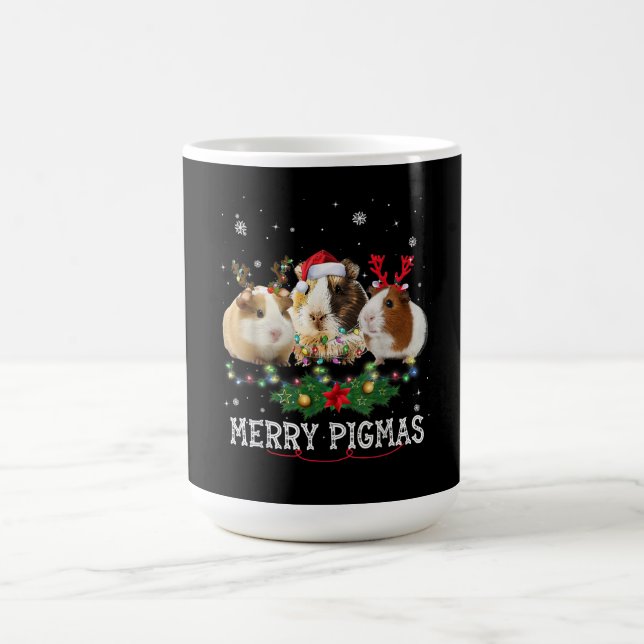 Mug Les Feux de Noël des trois cochons de Guinée (Centre)