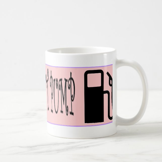 Mug Les filles du Jersey ne pompent pas le gaz (Droite)