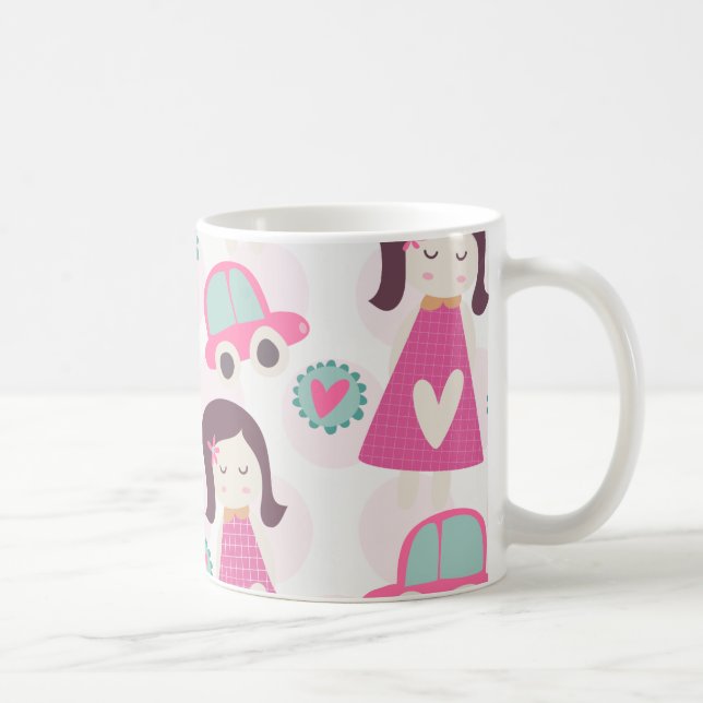 Mug Les Filles Se Rendre À Des Endroits (Droite)