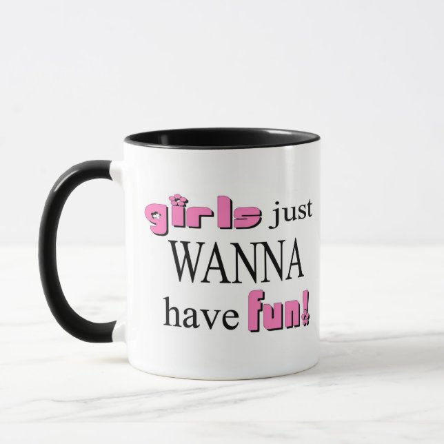 Mug Les Filles Veux Juste S'Amuser ! (Gauche)