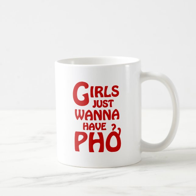 Mug Les Filles Voulaient Juste Avoir Des Phnomes (Droite)
