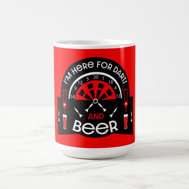 Mug Les fléchettes de pub classiques (Centre)