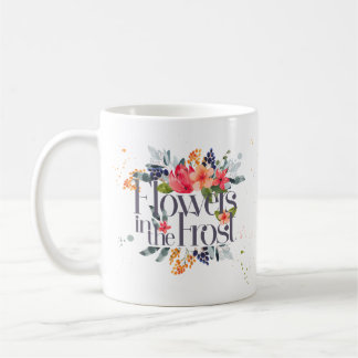 Mug Les fleurs dans le gel attaquent pour la neige en