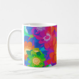 Mug Les fleurs de couleurs