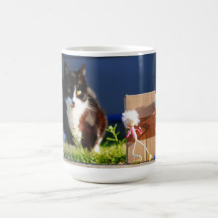 Mug Les Fubby jouent à cache-cache avec Kat Ping.
