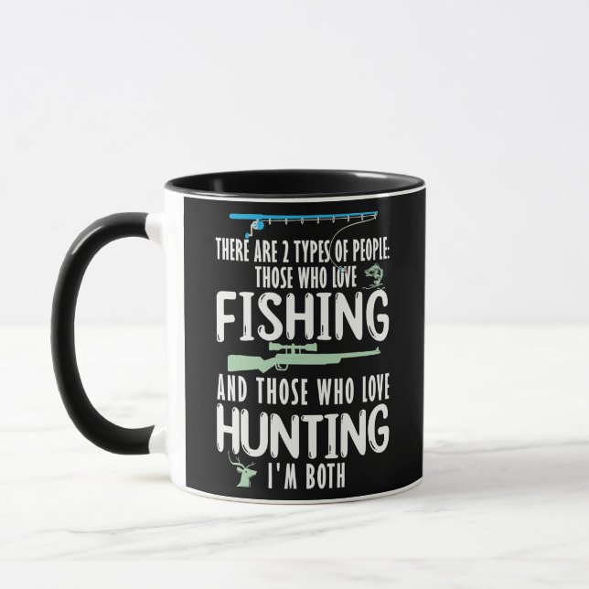 Mug les gens aiment la pêche et la chasse (Gauche)