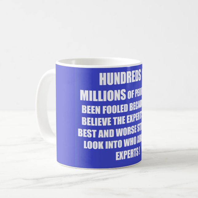 Mug Les gens choisissent des poèmes de style de vie (Devant gauche)