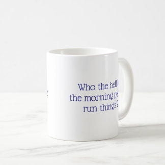 Mug Les gens du matin tapent