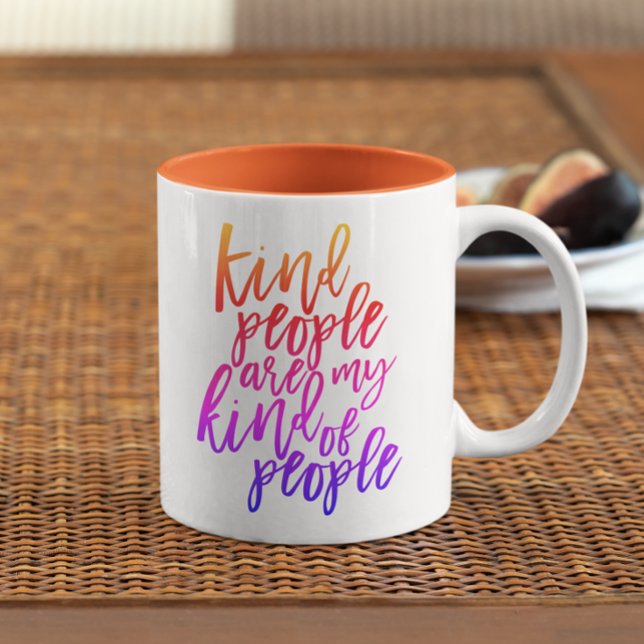 Mug Les gens gentils sont mon genre de gens Citation g (Créateur téléchargé)