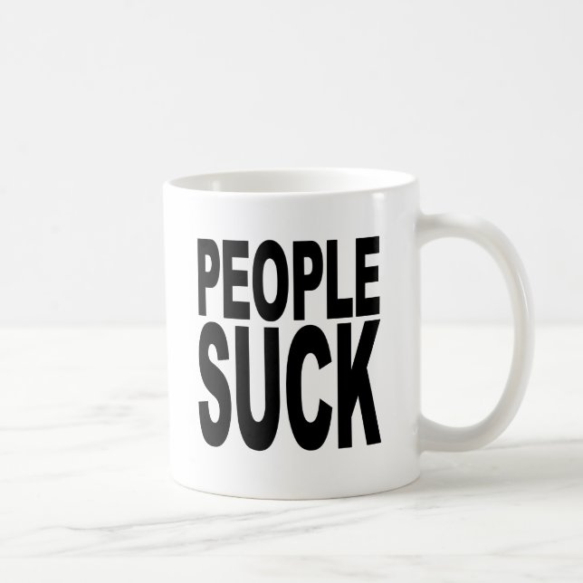 Mug Les gens sucent (Droite)