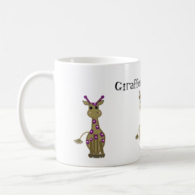 Mug Les girafes sont Cool (Gauche)