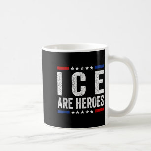 Mug Les glaces sont des héros Drapeau américain vintag