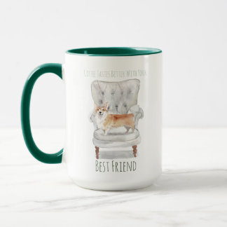Mug Les goûts du café sont meilleurs...Corgi