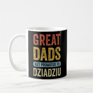 Mug Les Grands Dads Sont Promus À Dziadziu Grand-pa Po