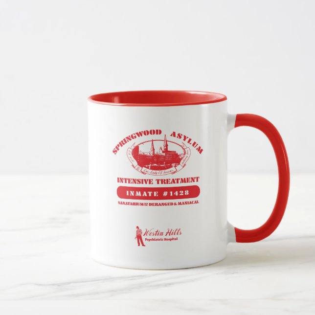 Mug Les Griffes de la nuit | Springwood Asylum (Droite)