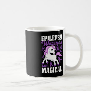 Mug Les guerriers de l'épilepsie sont magiques violet 