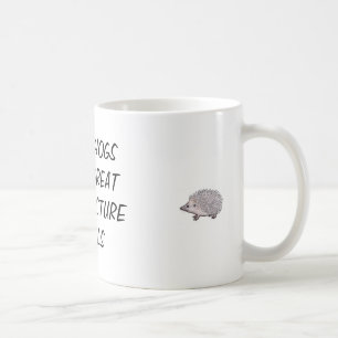 Mug Les hérissons font de grands outils d'acuponcture