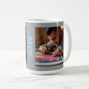 Mug Les hommes aiment également l'art diamant
