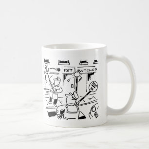 Mug Les hommes de Lollipop jouent au tennis avec des L