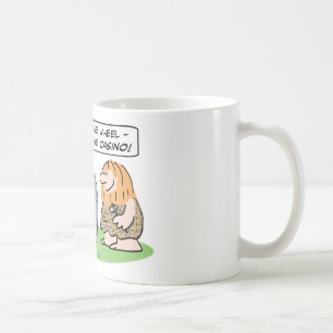 Mug Les hommes des cavernes inventent la roue, puis