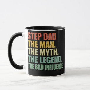 Mug Les Hommes Étape Papa L'Homme Le Mythe La Légende 