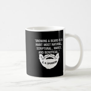 Mug Les Hommes Qui Cultivent Une Barbe Sont Naturelles