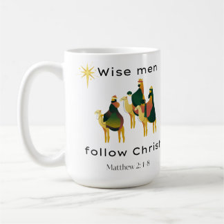 Mug Les hommes sages suivent le Christ