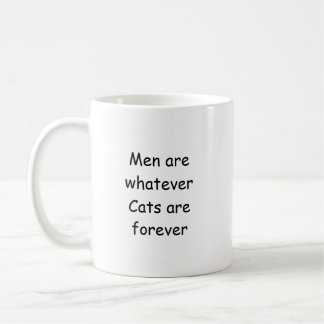 Mug Les hommes sont ce qu'ils veulent, les chats sont 