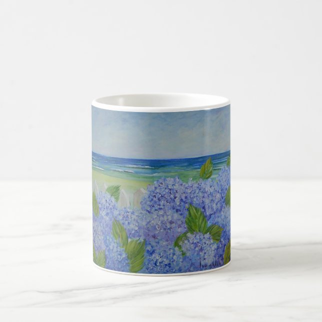 Mug Les Hydrangées Au Bord De La Mer (Centre)
