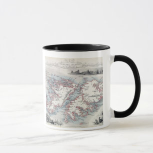 Mug Les Îles Falkland et le Patagonia, d'une série de