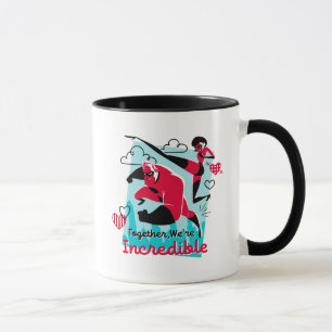 Mug Les Incroyables  Nous sommes une Valentine incroya