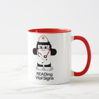 Mug Les infirmières ONT LU des signes vitaux