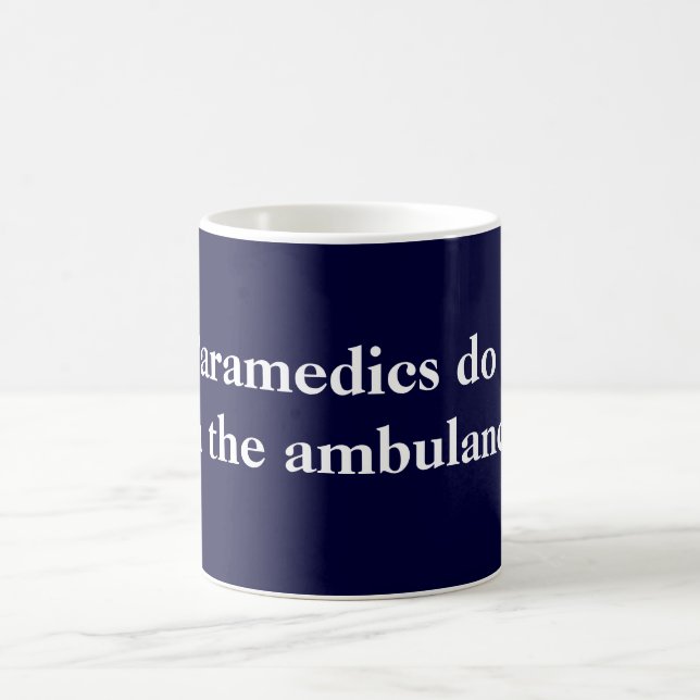 Mug Les infirmiers le font (Centre)