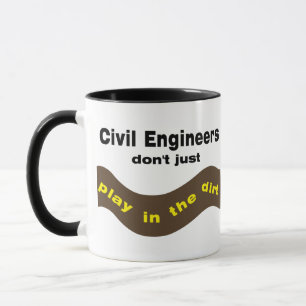 Mug Les ingénieurs civils jouent