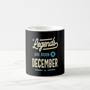 Mug Les légendes sont nées en Décembre - Décembre Anni