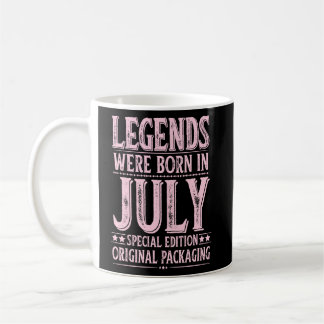 Mug Les légendes sont nées en juillet Anniversaire Ori